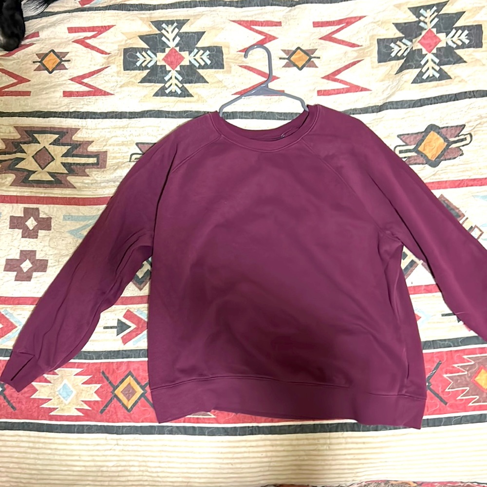 Maroon sweater!